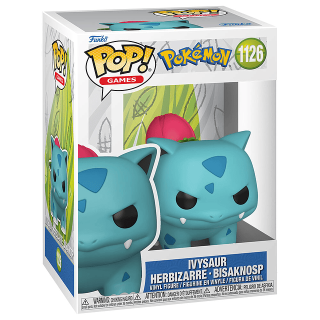 POP figure Pokemon Ivysaur Herbizarre Bisaknosp