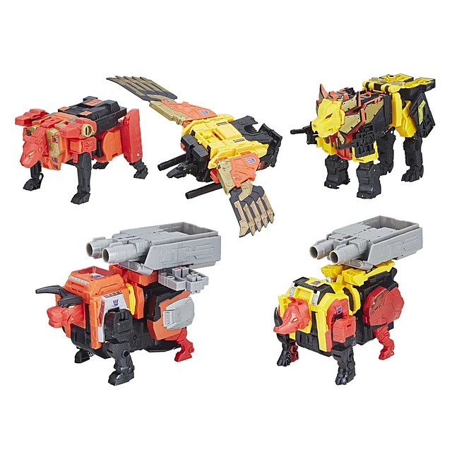 Transformers Power of the Primes Predaking Combiner set figures