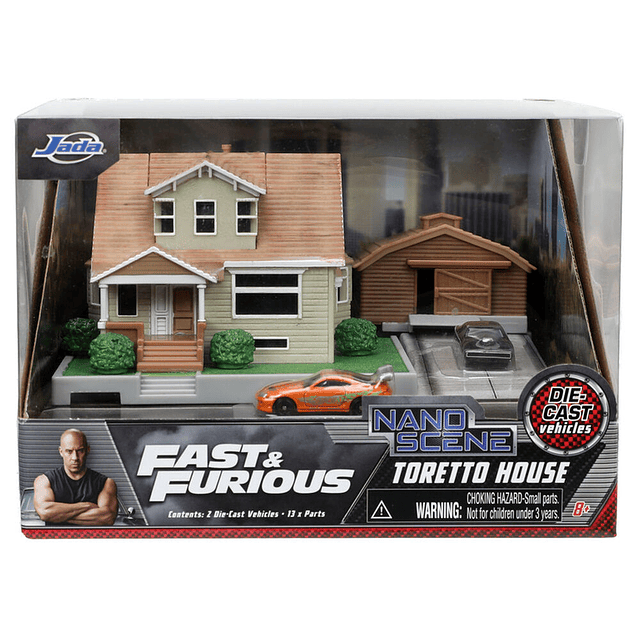 Fast & Furious Toretto House diorama replica