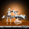 Star Wars the Mandalorian Speeder Bike Scout Trooper & Grogu figure 9cm