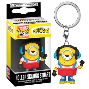 Pocket POP keychain Minions 2 Roller Skating Stuart