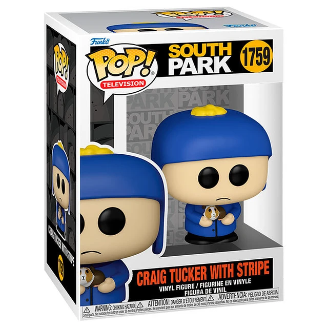 POP figure South Park Craig Tucker with Stripe