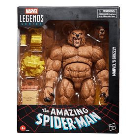 Marvel Legends Series The Amazing Spider-Man Marvel's Grizzly figure 15cm