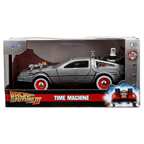 Back To The Future III Time Machine DLorean car replica