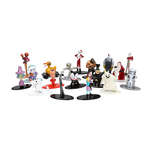 Disney Nightmare Before Christmas metalfigs pack 18 figures 4cm