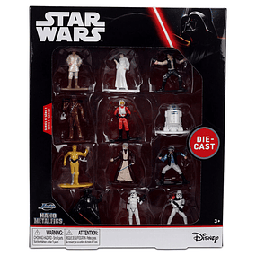 Star Wars pack 12 metalfigs figures 4cm