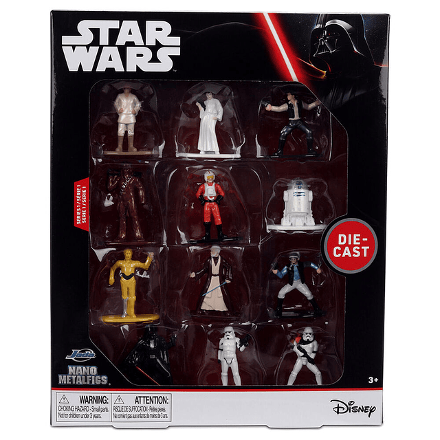 Star Wars pack 12 metalfigs figures 4cm