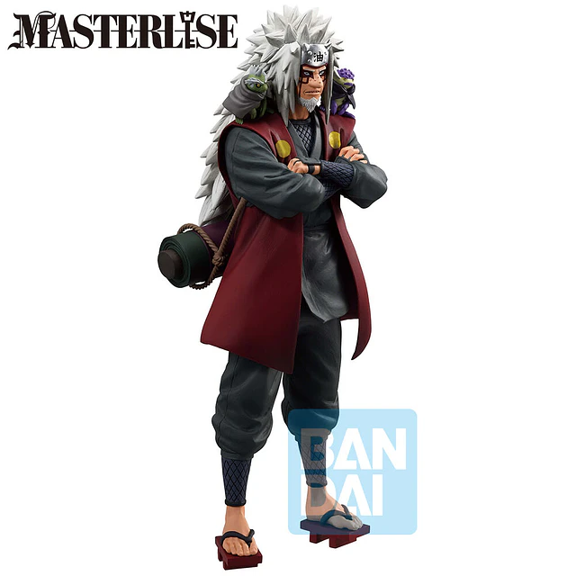 Naruto Shippuden Masterlise A Bridge Between the Lament of Samsara and Peace Jiraiya Ichibansho figure 27cm