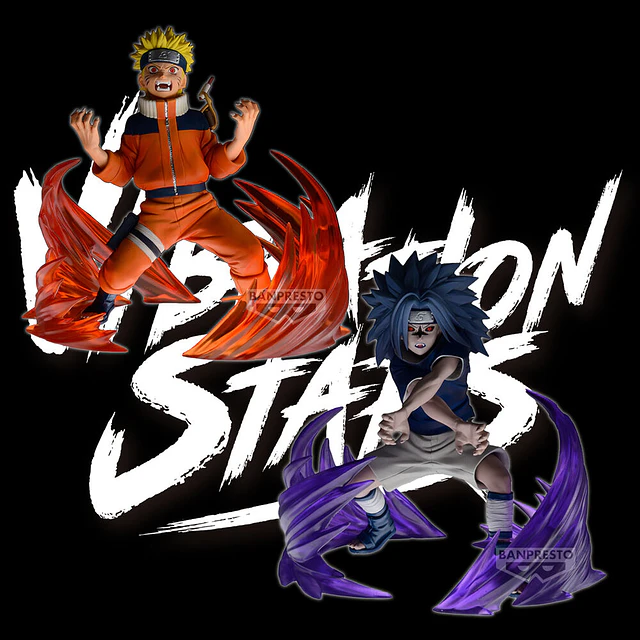 Naruto 72 Series Vibration Stars Sasuke Uchiha figure 15cm