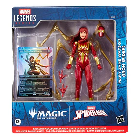 Marvel Spider-Man Magic The Gathering Mary Jane Watson Iron Spider  figure 15cm