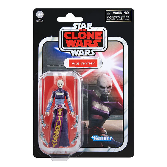 Star Wars The Clone Wars Asajj Ventress figure 9,5cm