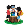 One Piece Dramatic Memories Ace & Sabo & Luffy Ichibansho figure 10cm