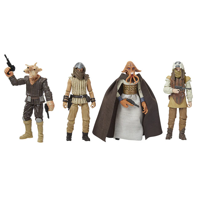 Star Wars Return Of The Jedi 4 figure set 10cm