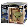 POP figure Nooks Star Wars Yoda in His Hut