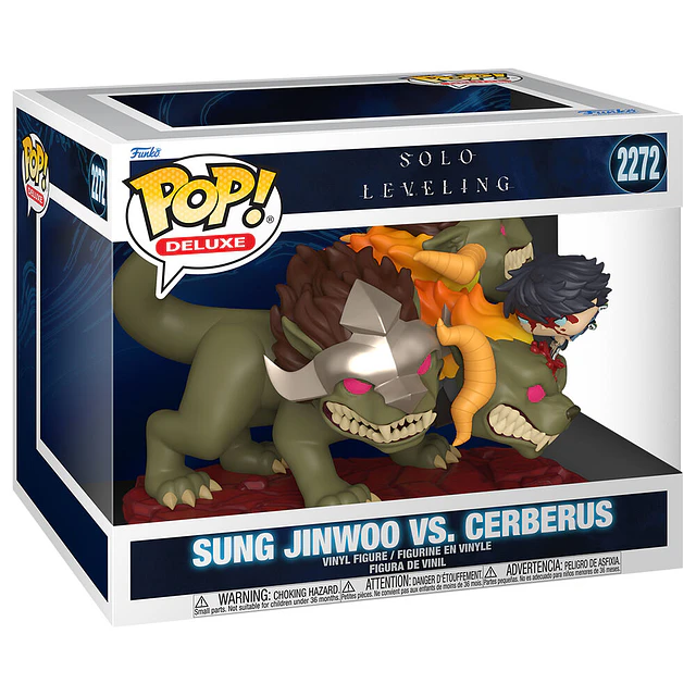 POP figure Deluxe Solo Leveling Sung Jinwoo vs. Cerberus