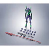 Evangelion: 3.0+1.0 Thrice Upon a Time Evangelion Test Type-01 + Spear of Cassius Renewal Color Edition Reissue Robot Spirits figure 17cm