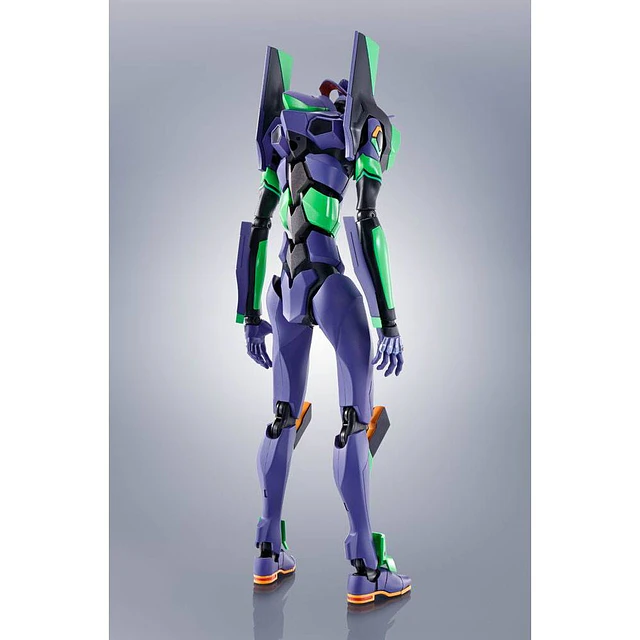 Evangelion: 3.0+1.0 Thrice Upon a Time Evangelion Test Type-01 + Spear of Cassius Renewal Color Edition Reissue Robot Spirits figure 17cm