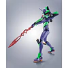 Evangelion: 3.0+1.0 Thrice Upon a Time Evangelion Test Type-01 + Spear of Cassius Renewal Color Edition Reissue Robot Spirits figure 17cm