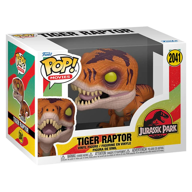 POP figure Jurassic Park Tiger Raptor
