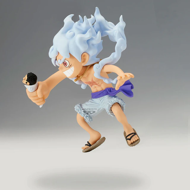 One Piece Monkey D. Luffy vs Borsalino Mega World Collectable figure 13cm