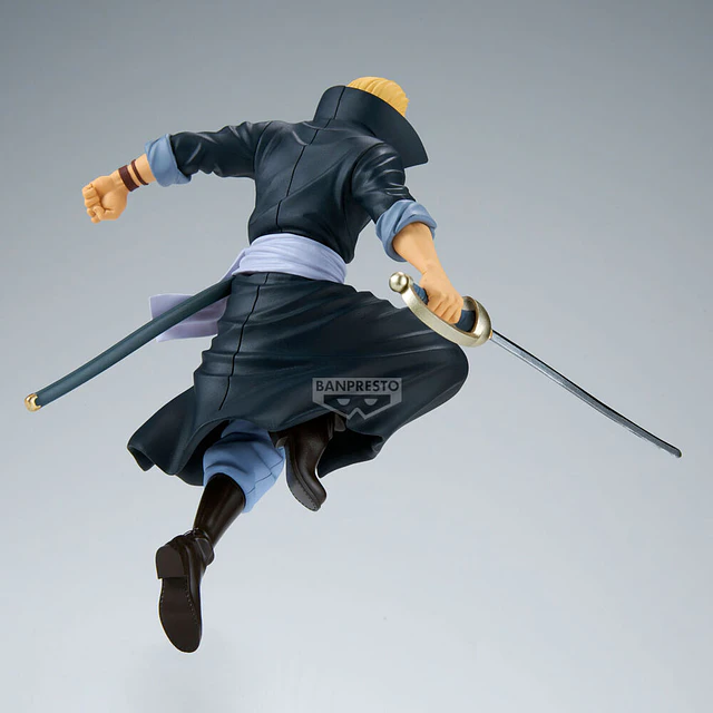 One Piece Silvers Rayleight Battle Record figure 16cm