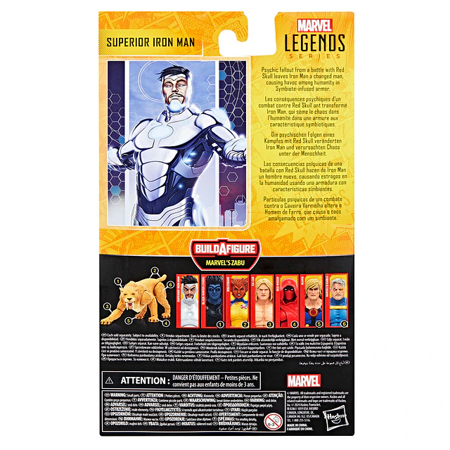 Marvel Legends Series Superior Iron Man figure 15cm