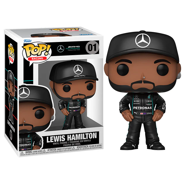 POP figure Formula One Lewis Hamilton