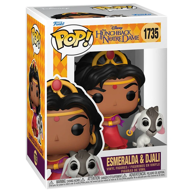 POP figure Disney the Hunchback of Notre Dame Esmeralda & Djali