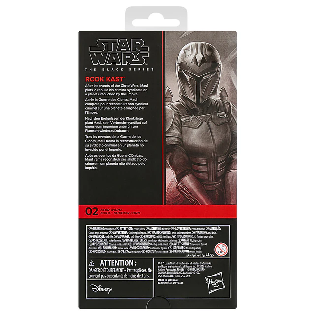 Star Wars Maul Shadow Lord Rook Kast figure 15cm
