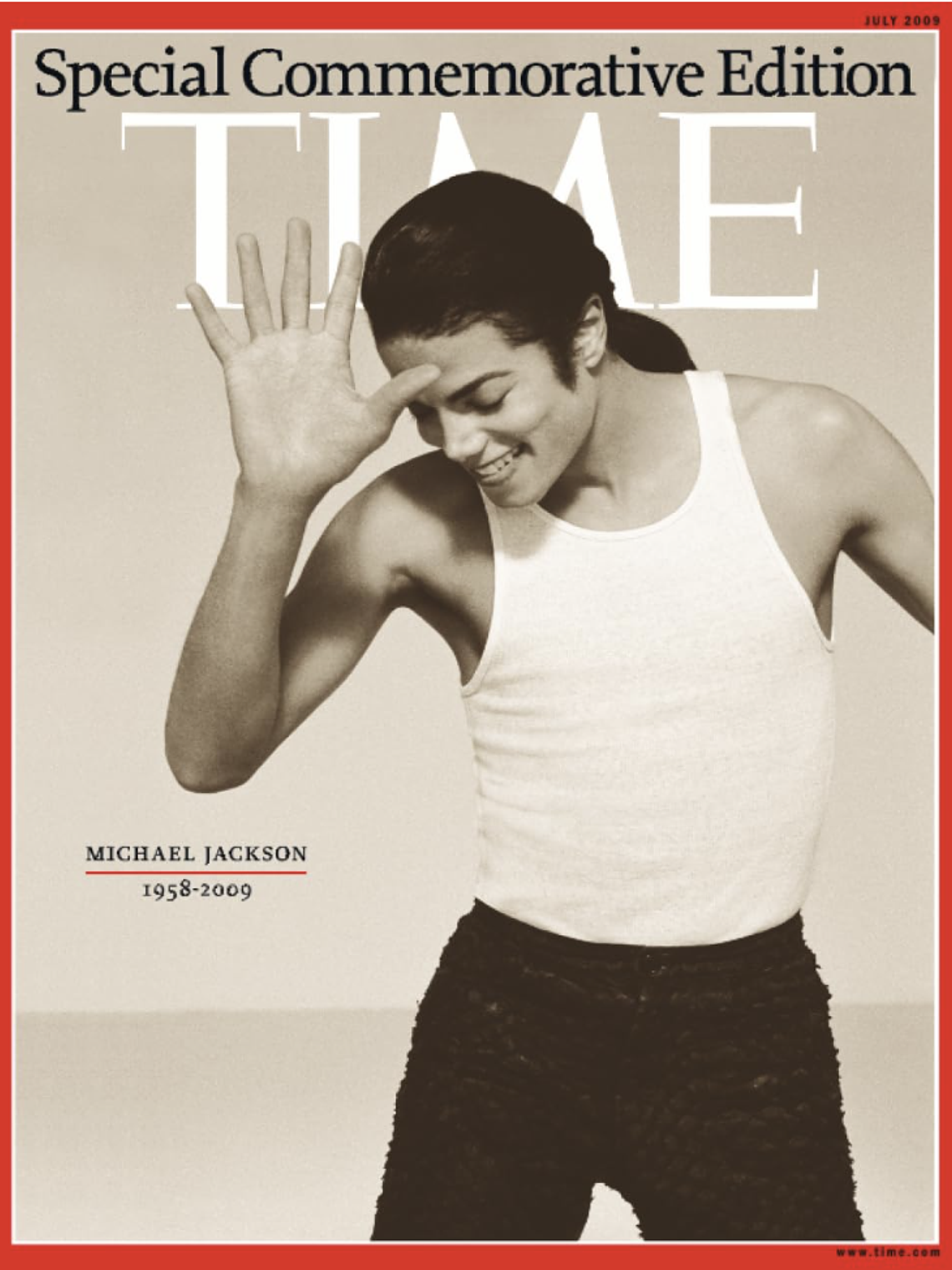 Edición Especial Revista Conmemorativa TIME: Michael Jackson (1958–2009) 1