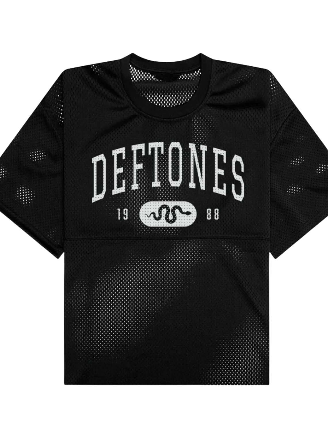 Deftones - EST. 1988 Snake Mesh Jersey Negro 1