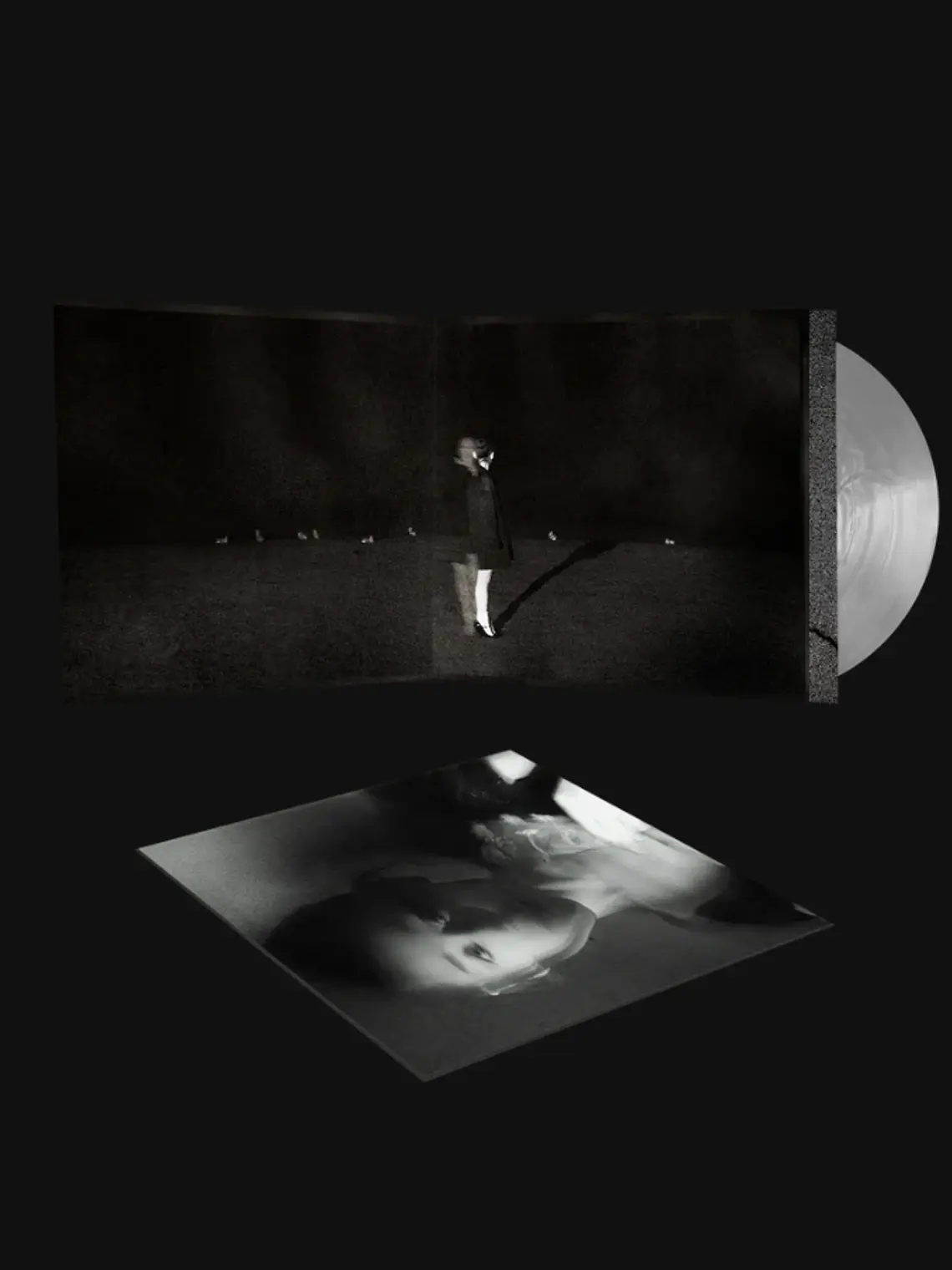 Ariana Grande - petal vinilo color blanco perlado translúcido LP 2