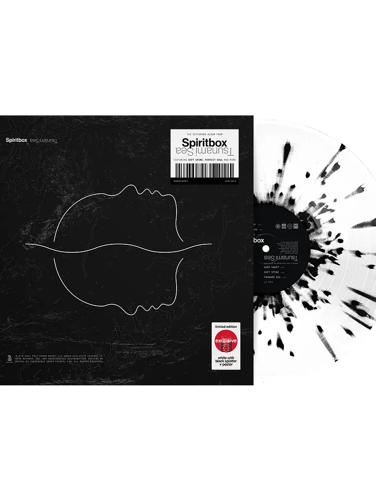 Spiritbox - Tsunami Sea (Target Exclusive Blanco y Negro Vinilo LP) 2