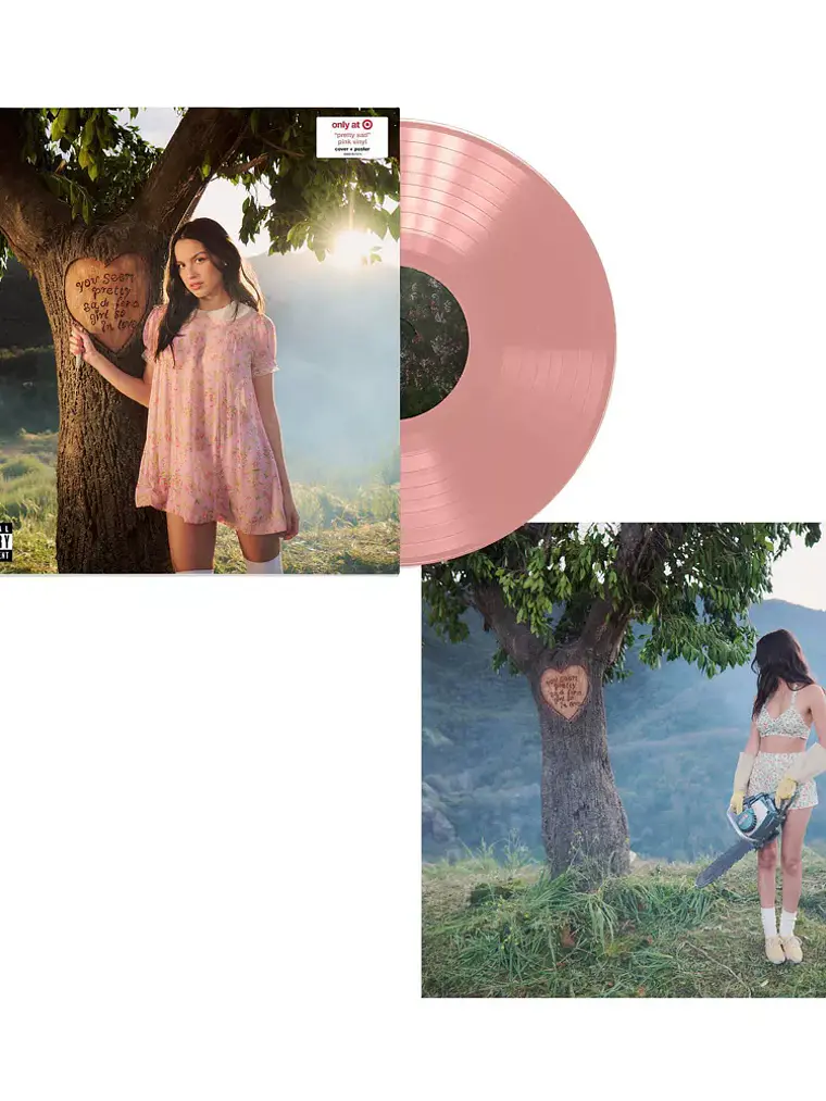 Olivia Rodrigo - You Seem Pretty Sad for a Girl So in Love (Target Exclusive Pink Vinyl LP) 2