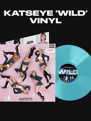 KATSEYE - WILD (Target Exclusive Blizzard Vinyl LP)