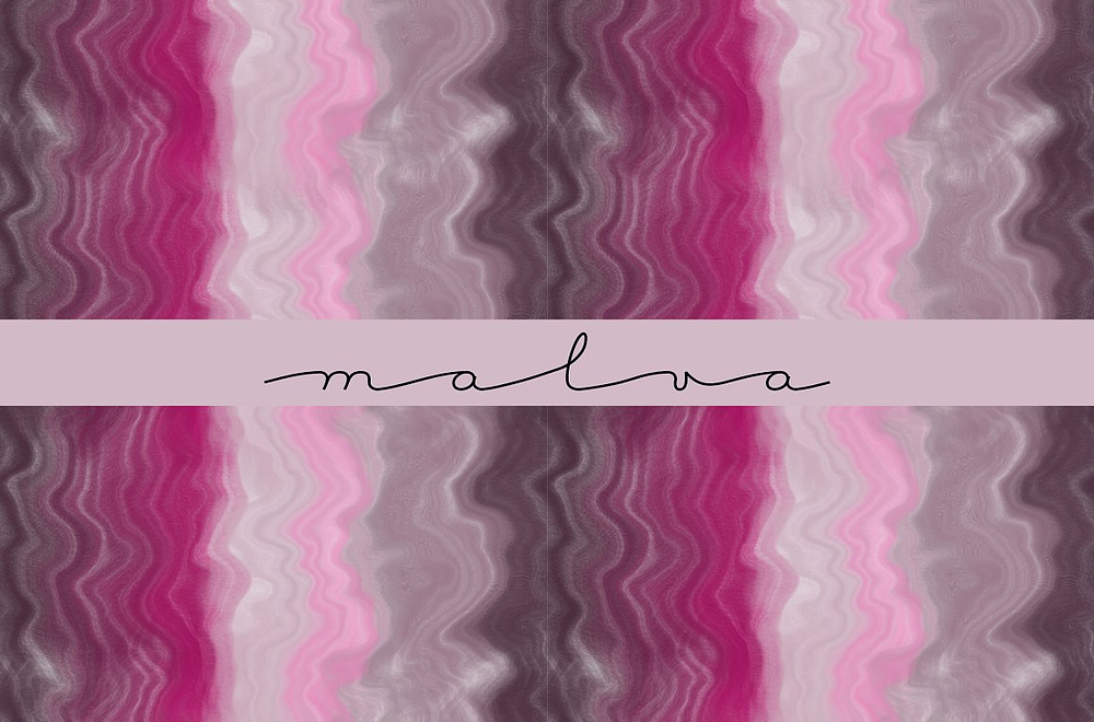 Malva, abstract distorted pattern