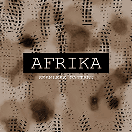 Afrika, ethnic abstract brushstrokes