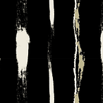 Neutral Brushstrokes Stripes on Black