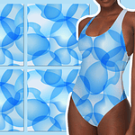 Swimming Pool, abstract water blue pattern design with bubble layereds