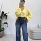 Soft Yellow Cardigan - thumbnail 2