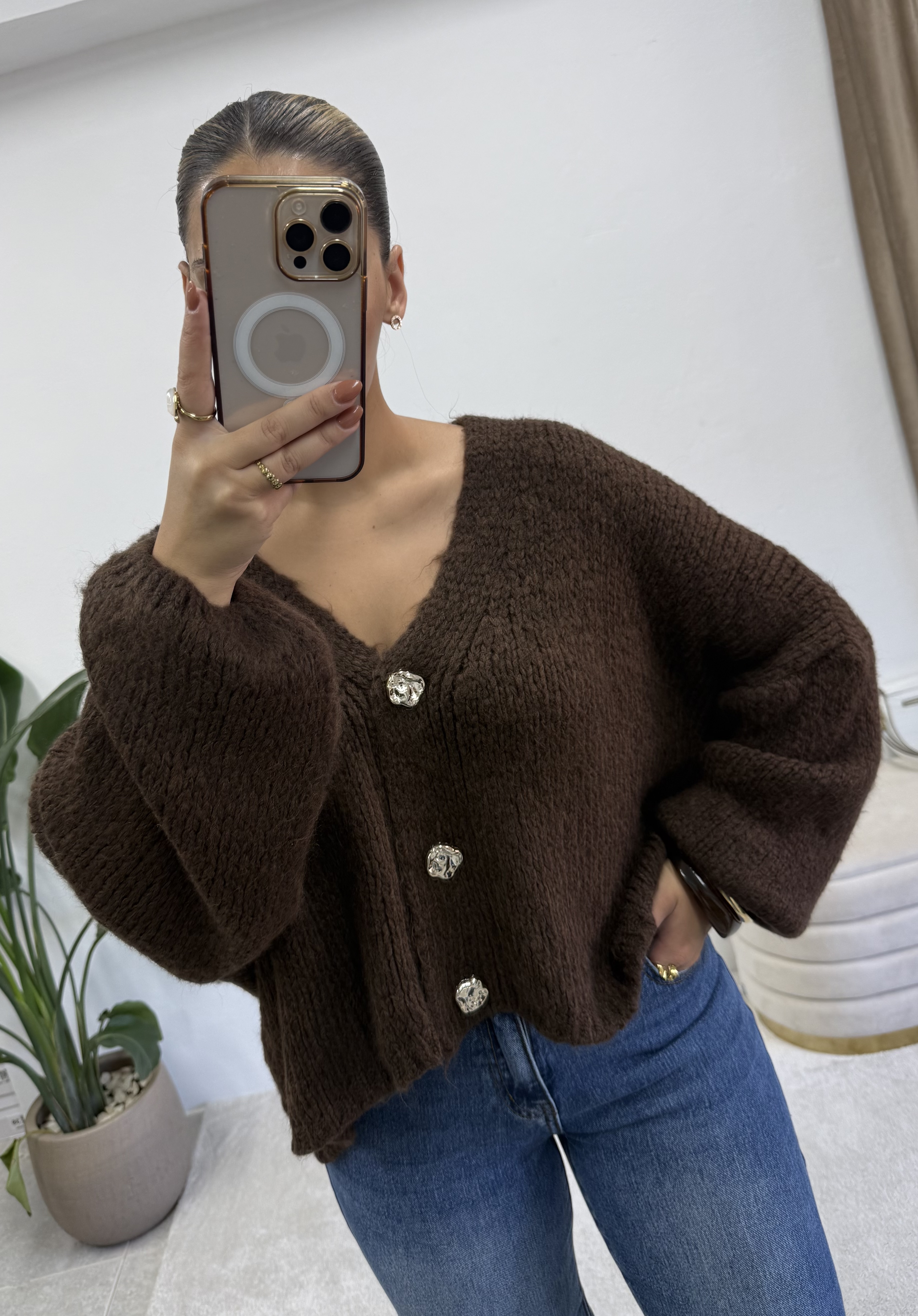 Soft Brown Cardigan 4