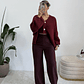 Cardigan Soft Bordeaux - Thumbnail 2