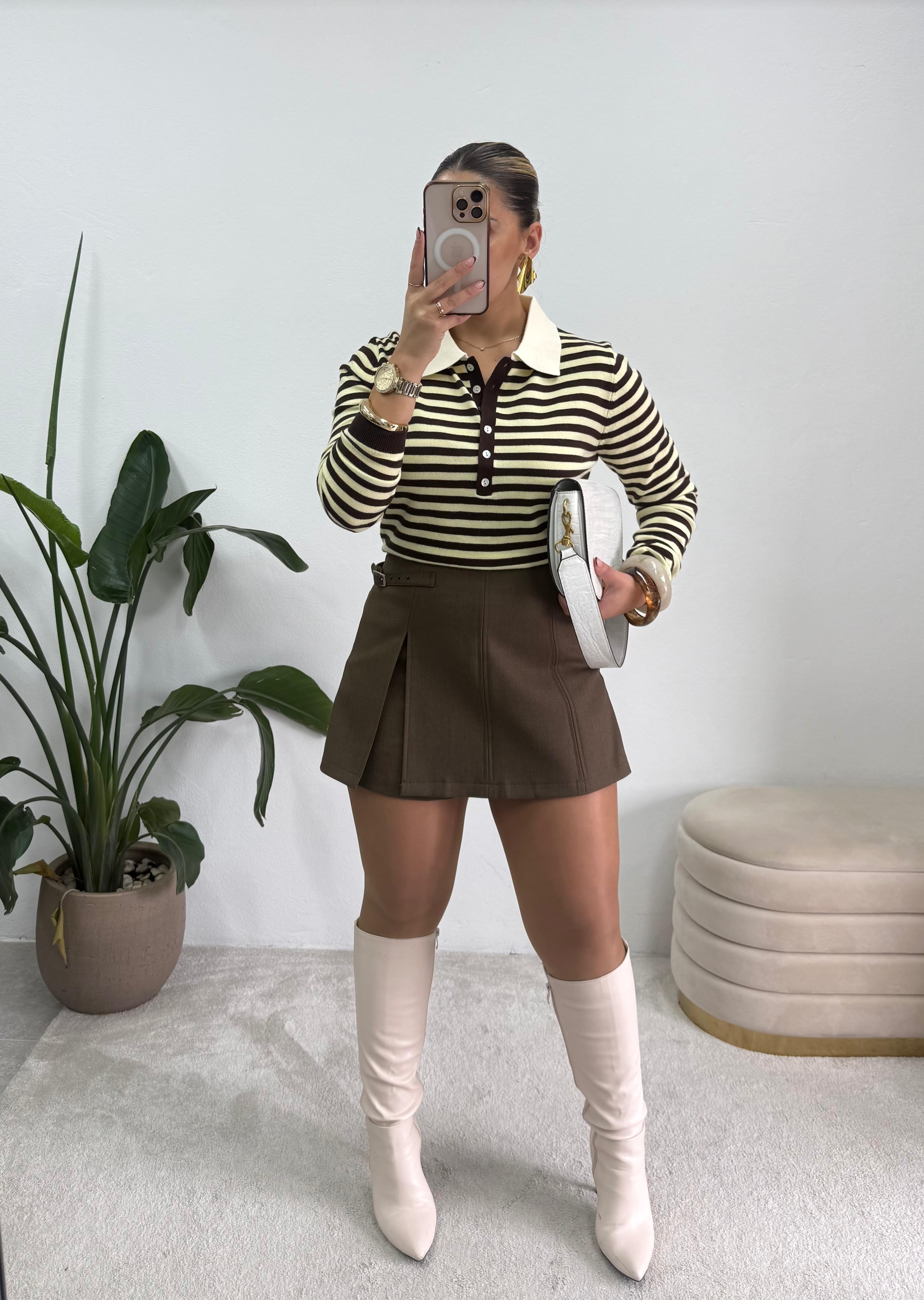 Saia-calção classy 