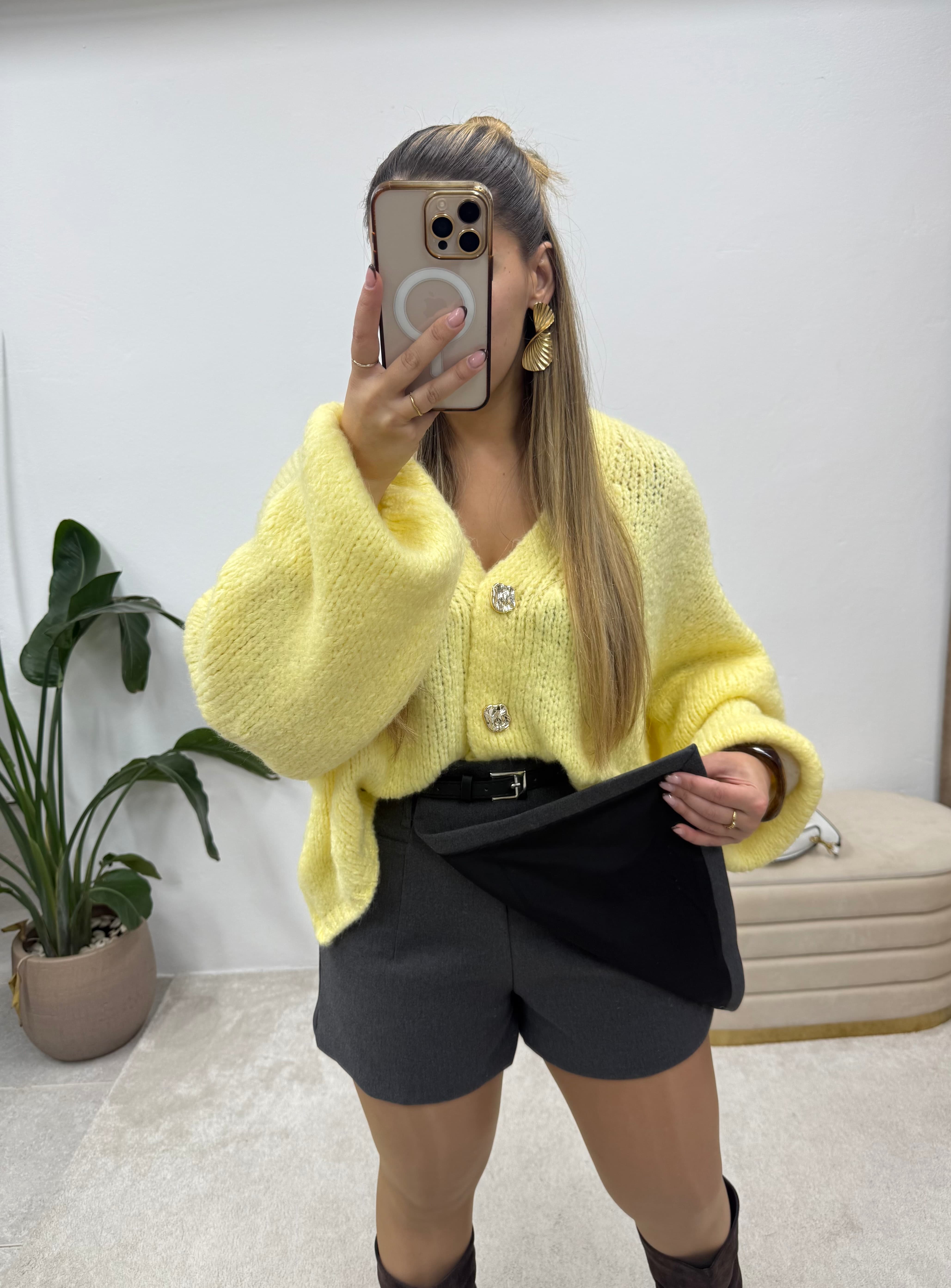 Saia-calção Cinza Premium 4