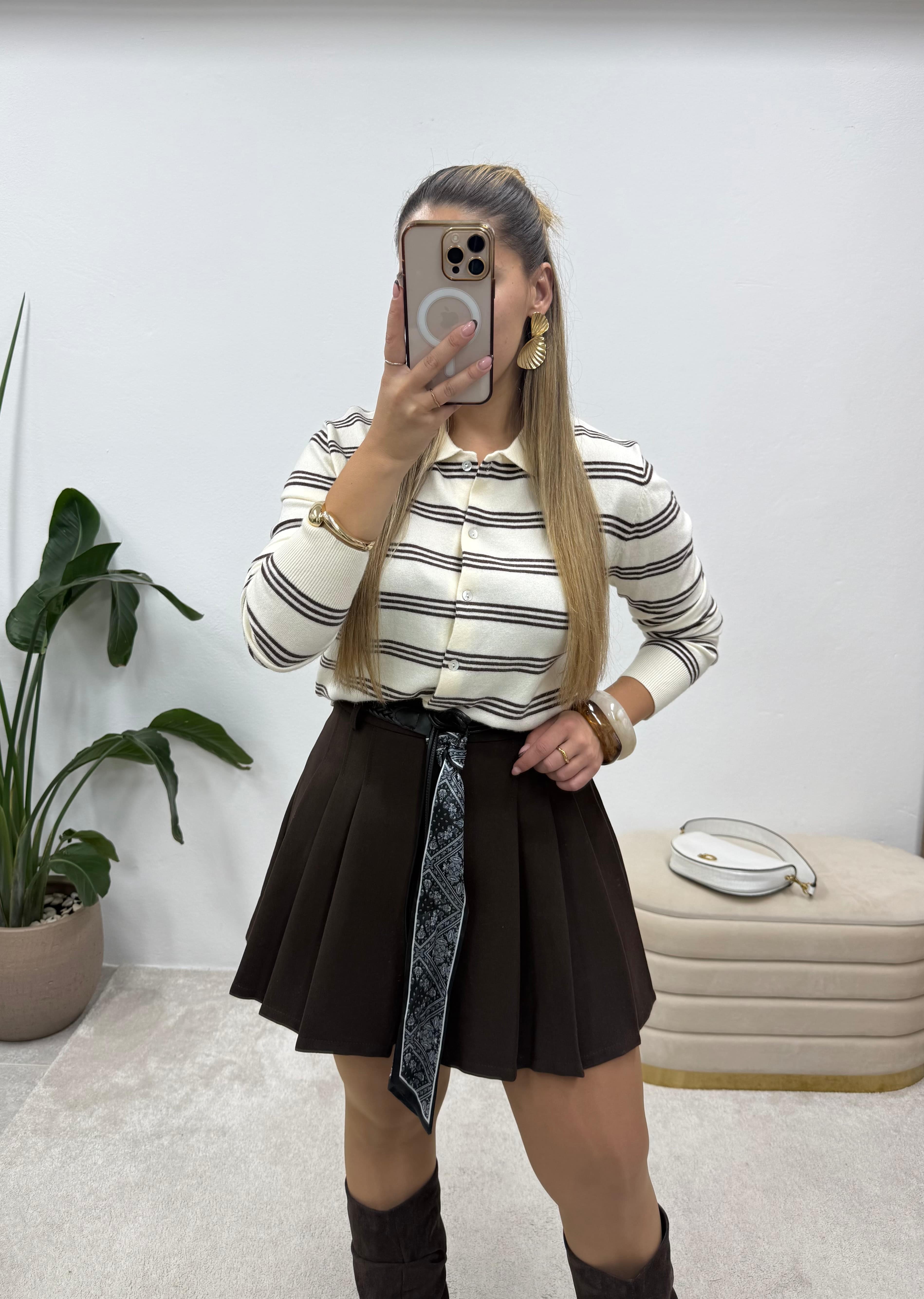 Cardigan estilo Polo Parisien