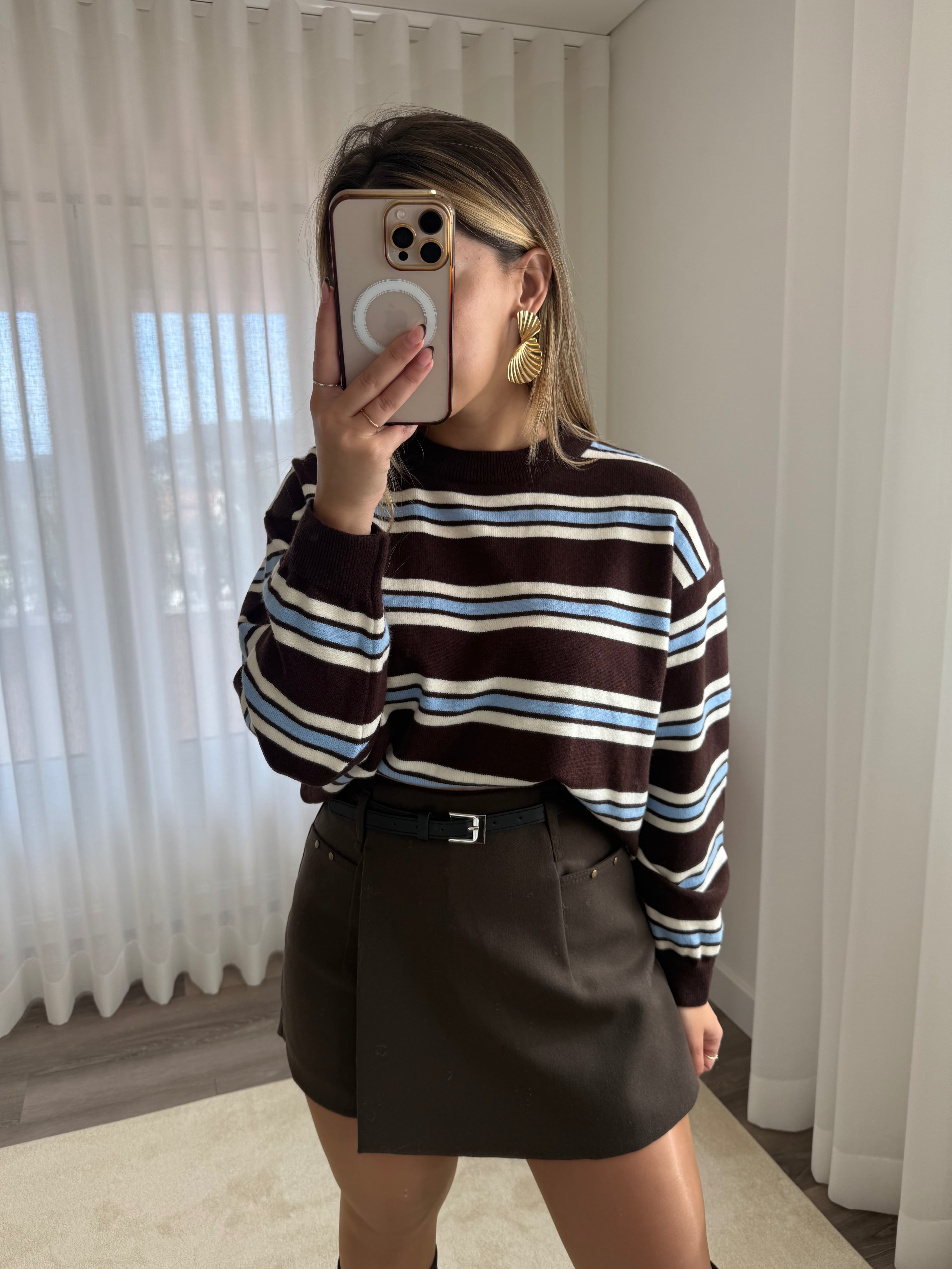 Malha Brown & Blue Vibes