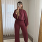 Conjunto Chill Mood Bordeaux  - Thumbnail 6