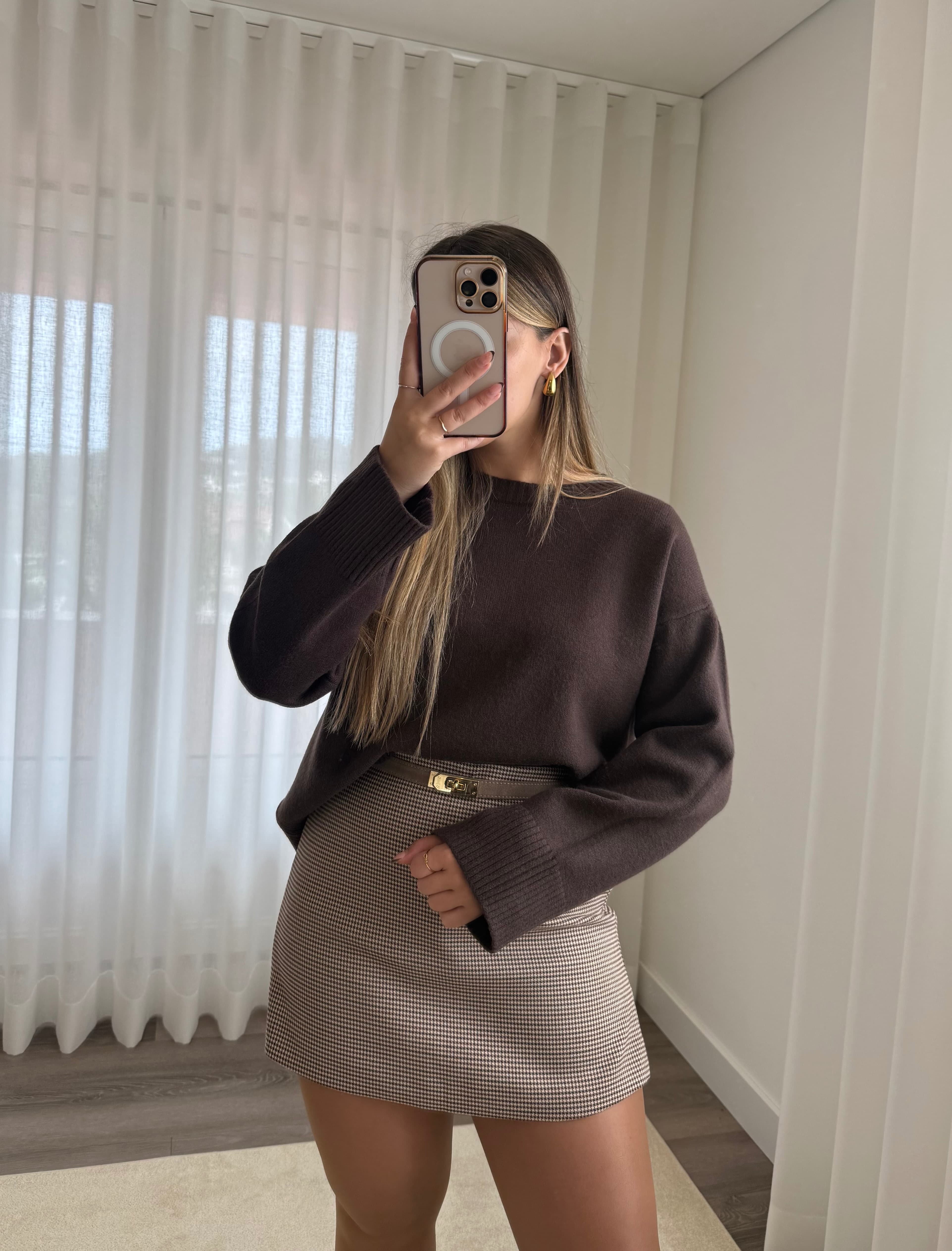 Malha Mochy Castanho