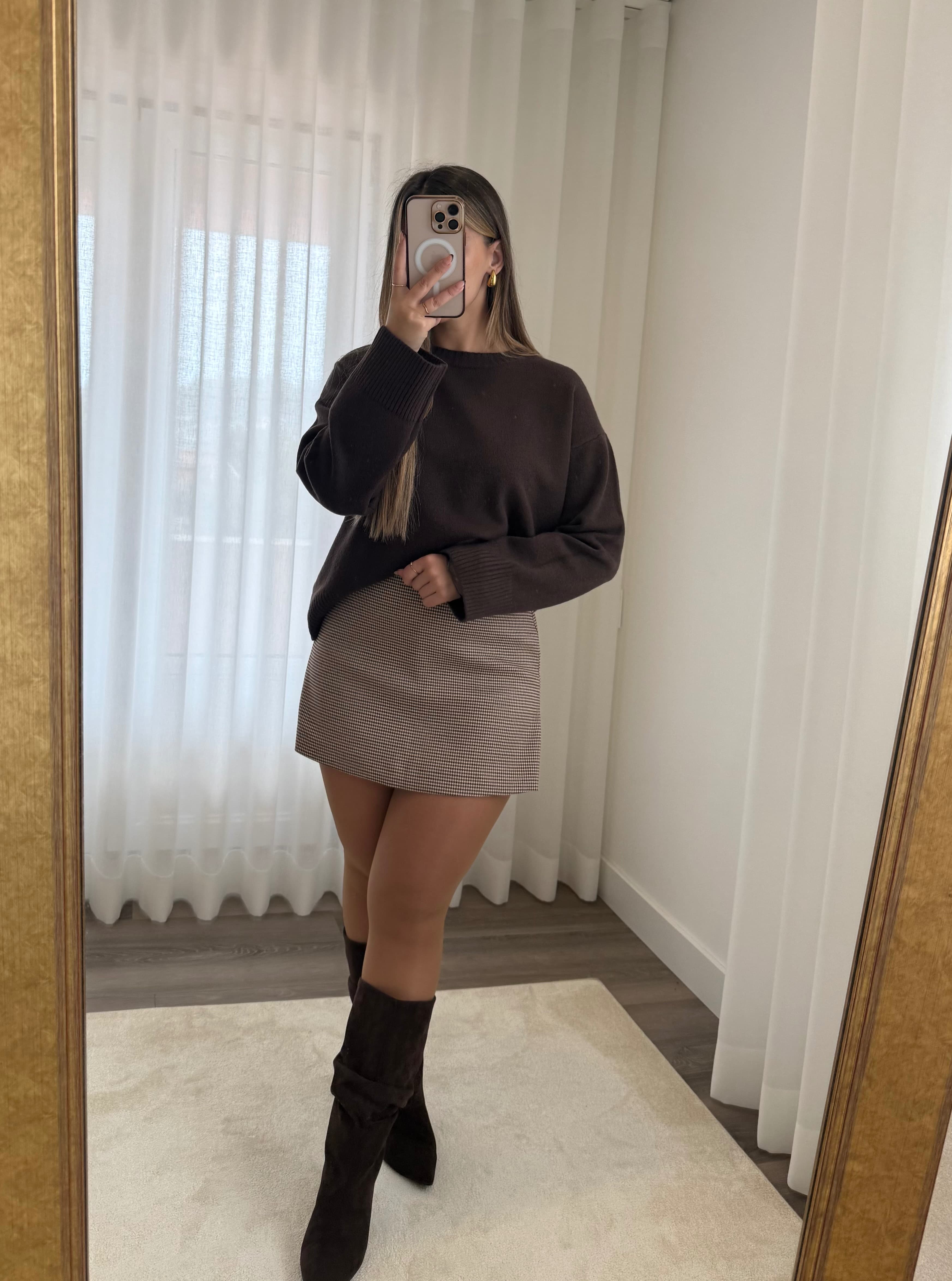 Malha Mochy Castanho