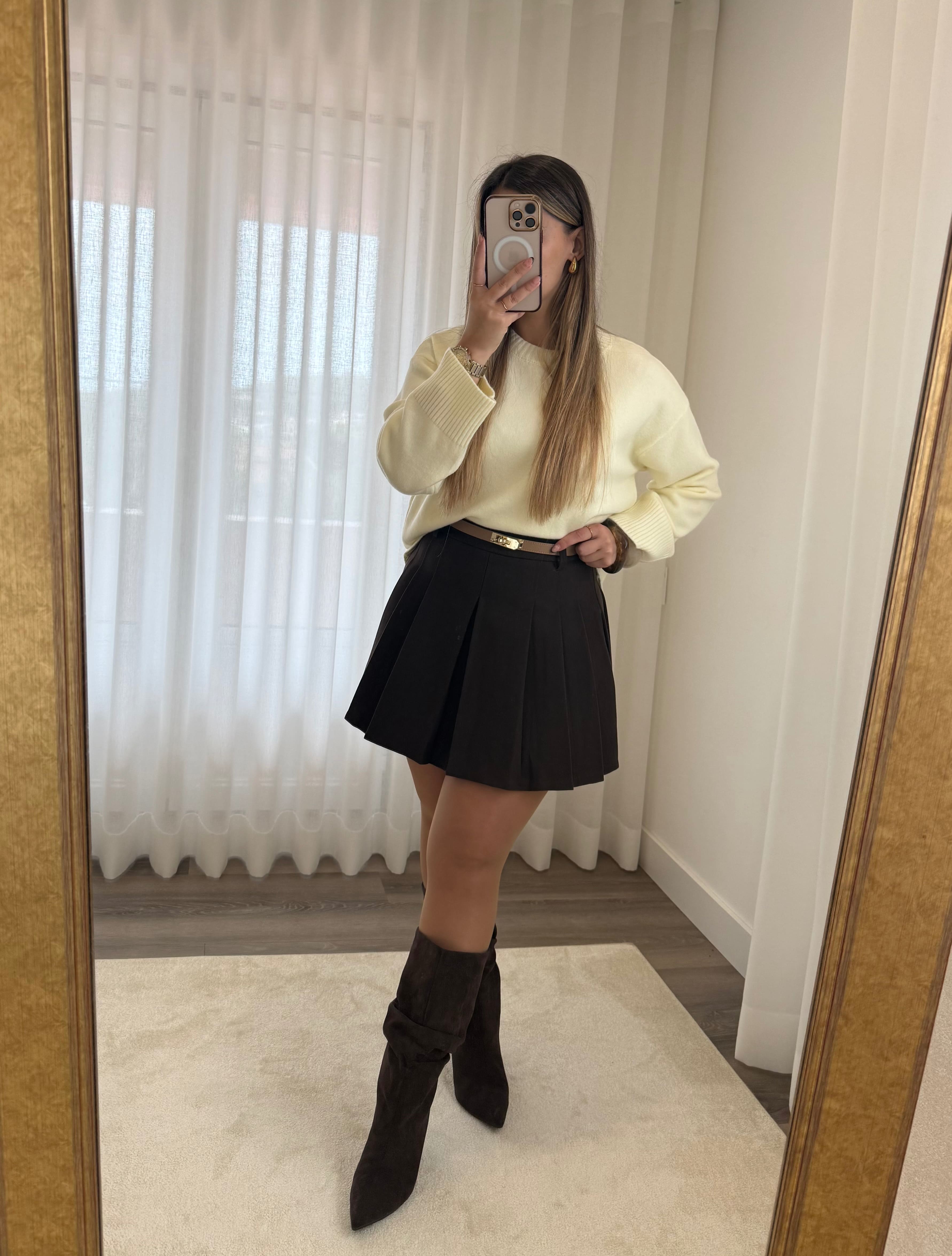 Malha Mochy Amarelo Pastel